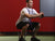 A person engaging in resistance band exercises for strengthening and toning muscles