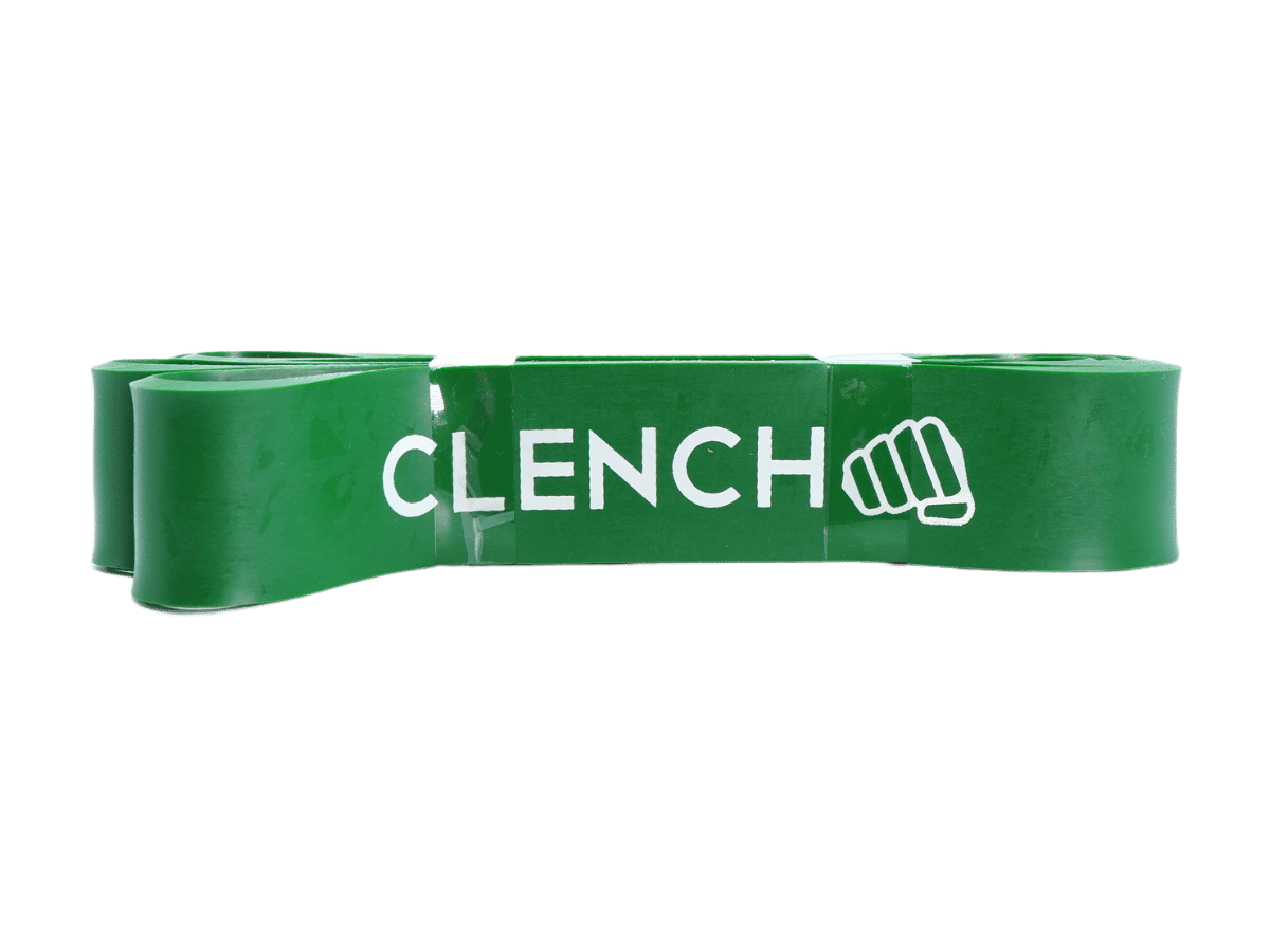 Blemish / Open Box - 41- Inch Loop Resistance Bands Clench Fitness Select Your Band: GREEN - (75-150 lb)