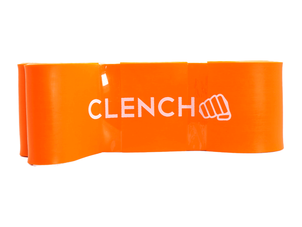 Blemish / Open Box - 41- Inch Loop Resistance Bands Clench Fitness Select Your Band: ORANGE HEAVY - (110-300 lbs)