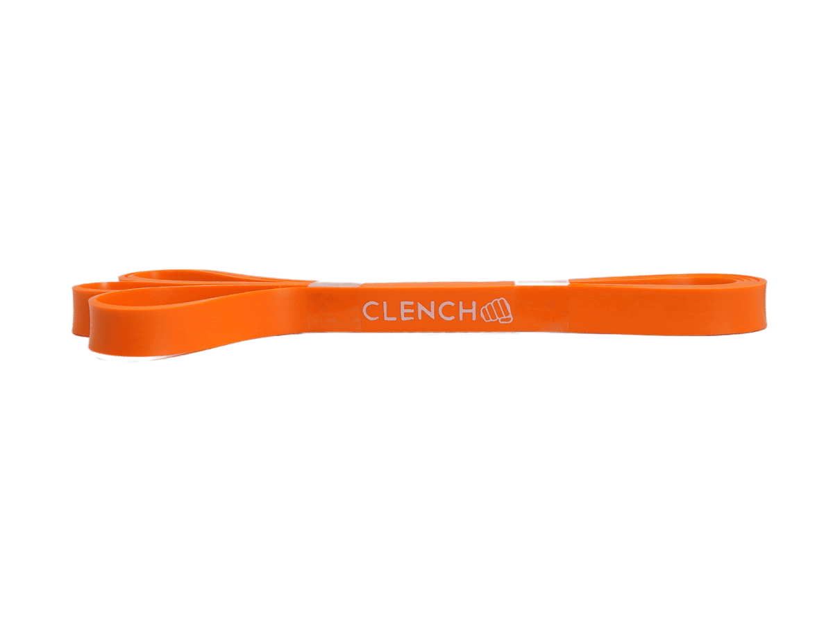 Blemish / Open Box - 41- Inch Loop Resistance Bands Clench Fitness Select Your Band: ORANGE - (5-15 lb)