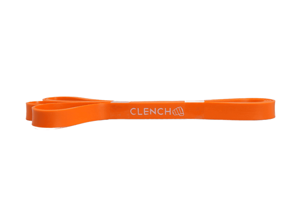 Blemish / Open Box - 41- Inch Loop Resistance Bands Clench Fitness Select Your Band: ORANGE - (5-15 lb)