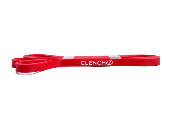 Blemish / Open Box - 41- Inch Loop Resistance Bands Clench Fitness Select Your Band: RED - (15-35 lb)