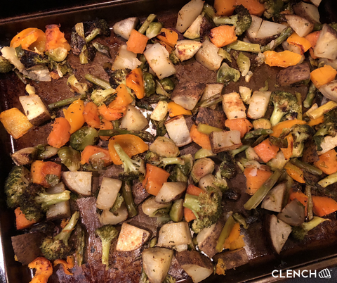 Quick and Easy Roasted Vegetables!