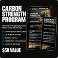 Carbon Strength Program, included free with the Carbon Pro Kit, $59 value