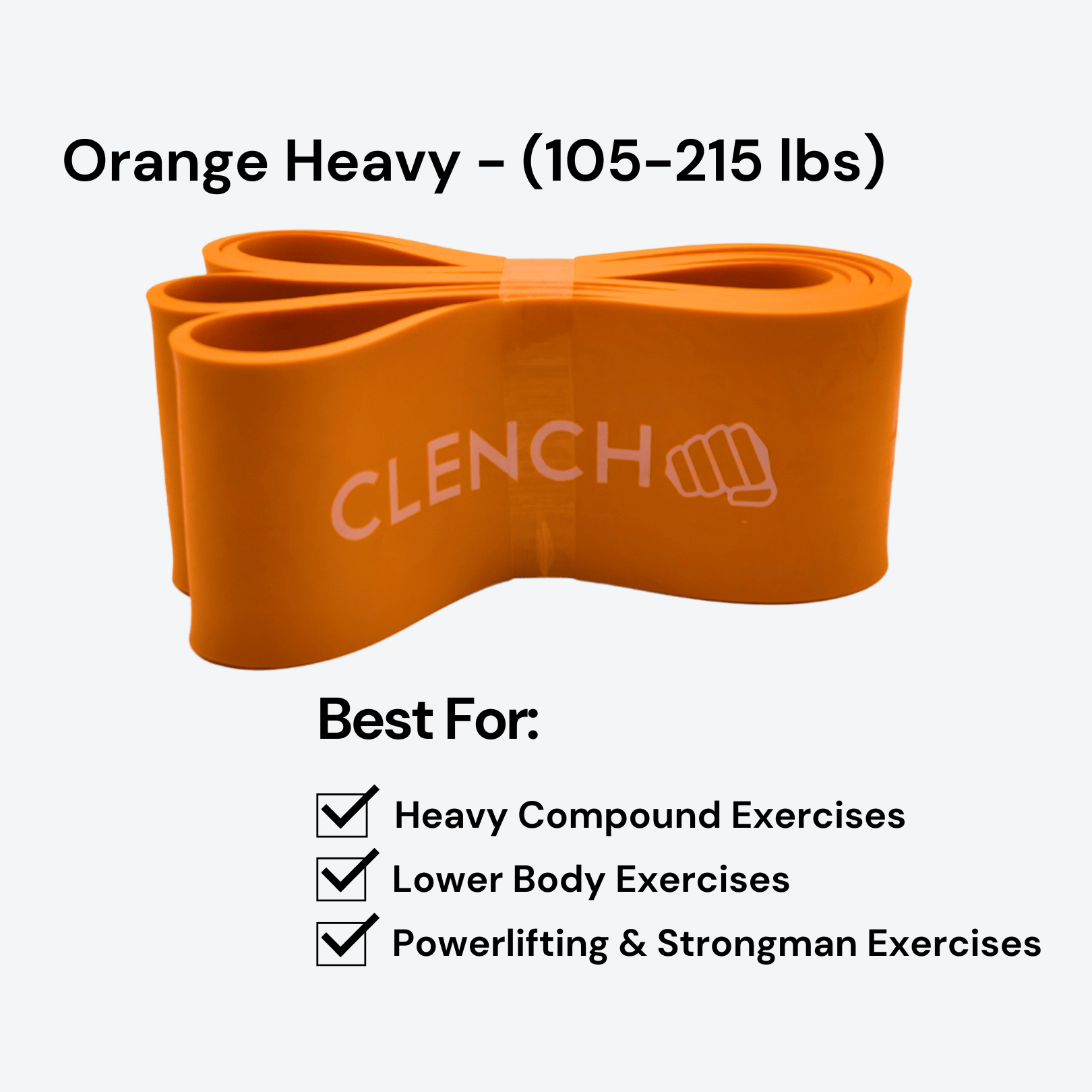 ORANGE HEAVY - (105-215 lbs)