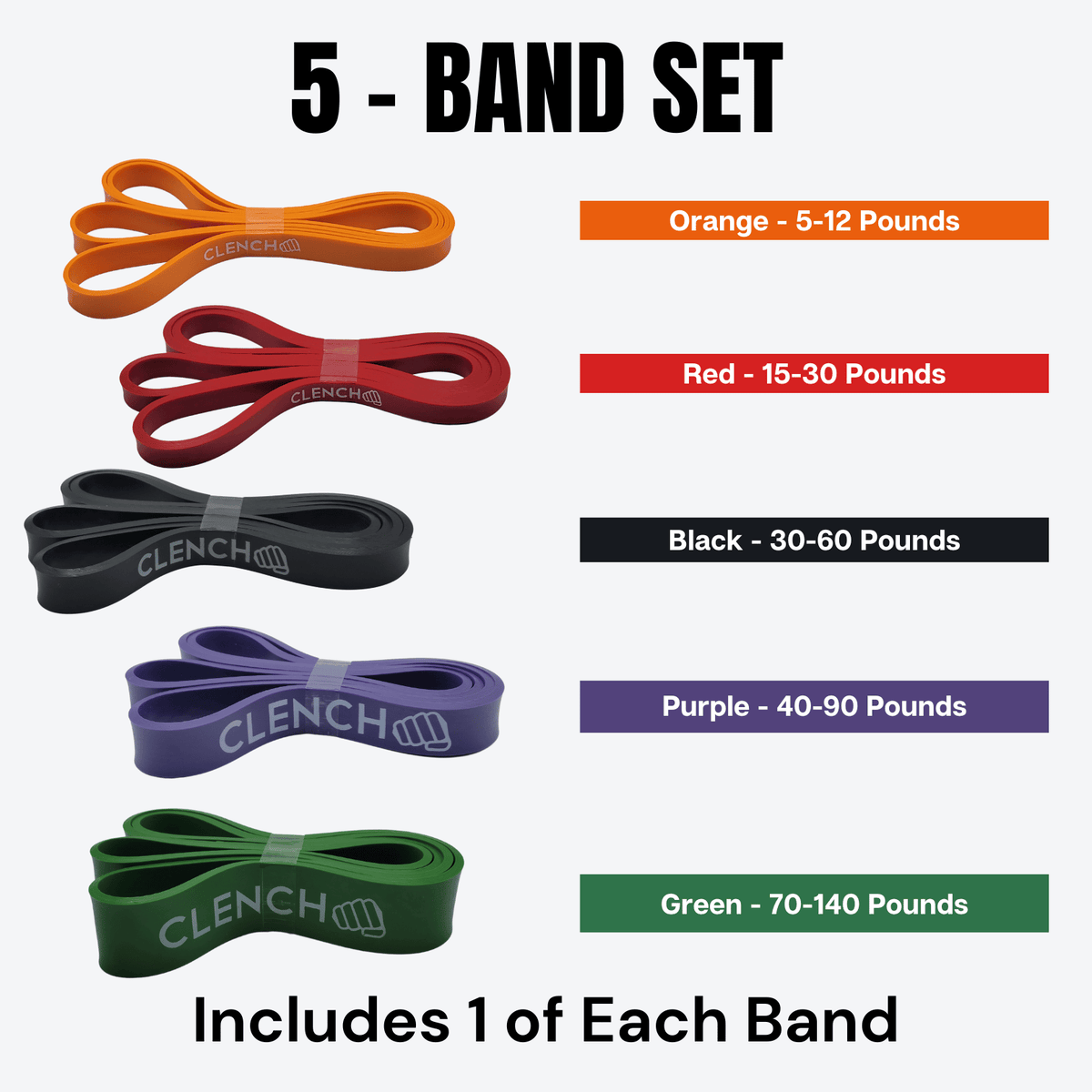 PRE-ORDER: 34-Inch Loop Resistance Bands