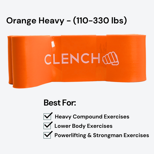 41 Inch Loop Resistance Bands Clench Fitness