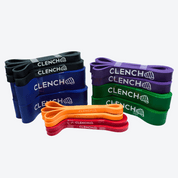 41- Inch Loop Resistance Bands Clench Fitness Select Your Band: ORANGE - (5-15 lb)