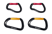 Clench Carabiners Clench Fitness Bundle Qty: 4-Pack Size: Standard + XL Bundle