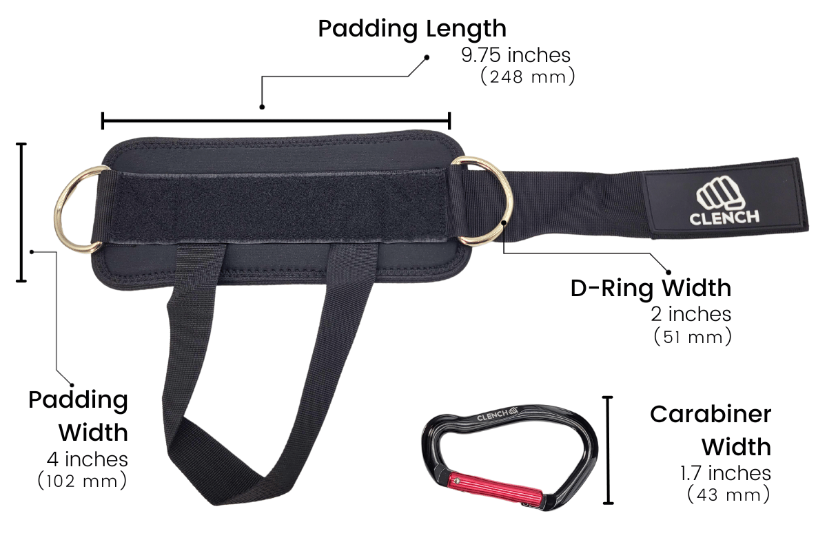 Ankle Straps for Cable Machine and Resistance Bands