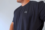 Clench Elite Tee Clench Fitness Color: Heather Black Size: L
