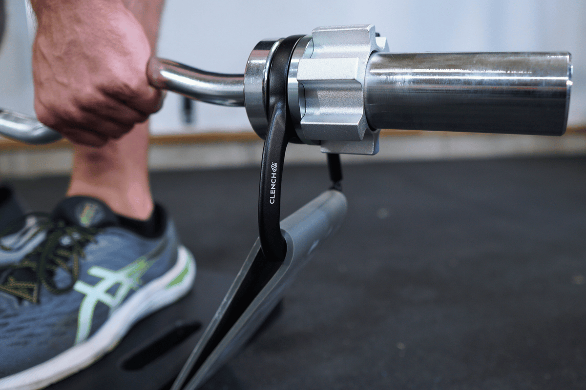 Barbell Resistance Band Hooks | Clench Fitness