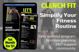 Clench Fit - Weekly Workouts Clench Fitness Digital Subscription Pricing: 1st Month for $1 - Then $7 / Month