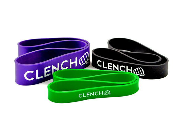 13-Inch Mini Resistance Bands Clench Fitness Select Your Band: 3-Band Set