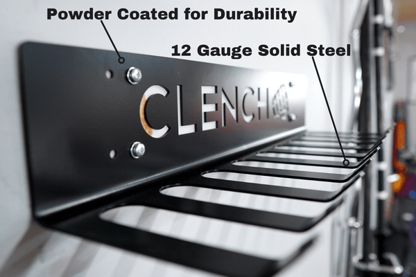 Wall Mount Equipment Rack Clench Fitness