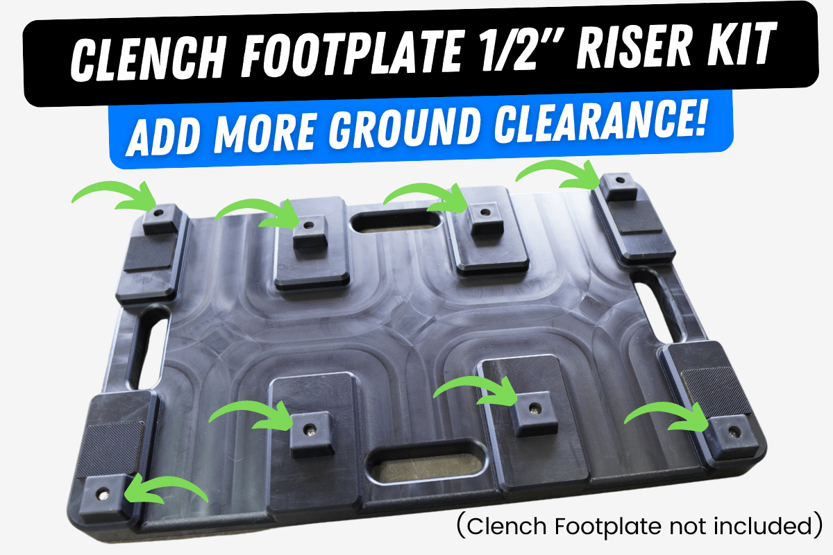 Toe Plate Riser Footplate Riser Kit