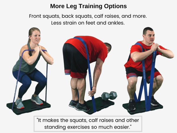 Clench Footplate Clench Fitness Note:: Black