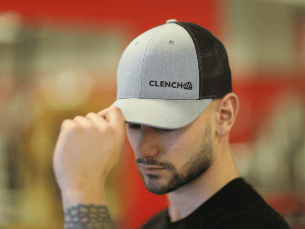 Clench Snapback Trucker Hat Clench Fitness