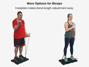 Clench Footplate Clench Fitness Note:: Black