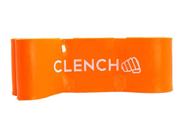 Handles for Loop Style Resistance Bands, Pair / Clear | Clench Fitness | Great for Home Workouts