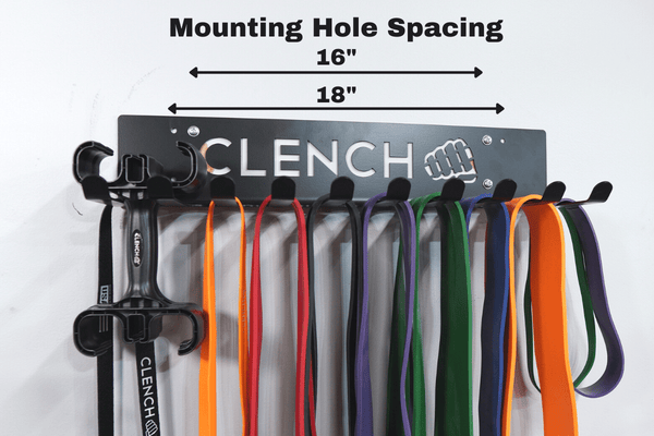 Wall Mount Equipment Rack Clench Fitness