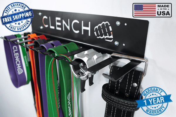 Wall Mount Equipment Rack Clench Fitness